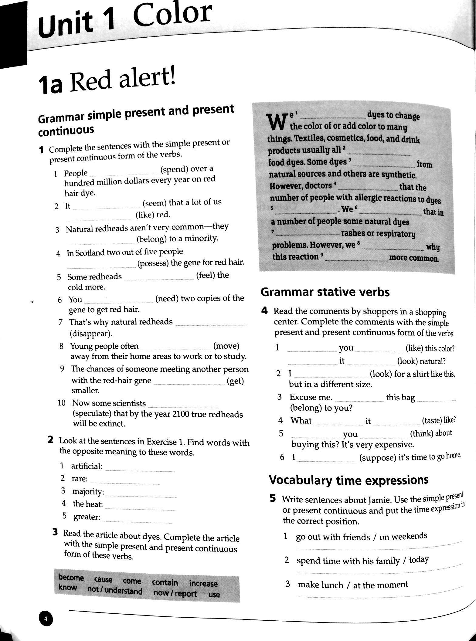 Life: Printed Workbook: 4