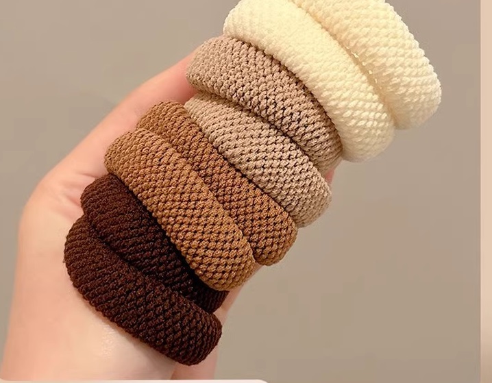 Bộ 8 dây cột tóc xinh xắn, tiện lợi đơn giản và đa dụng