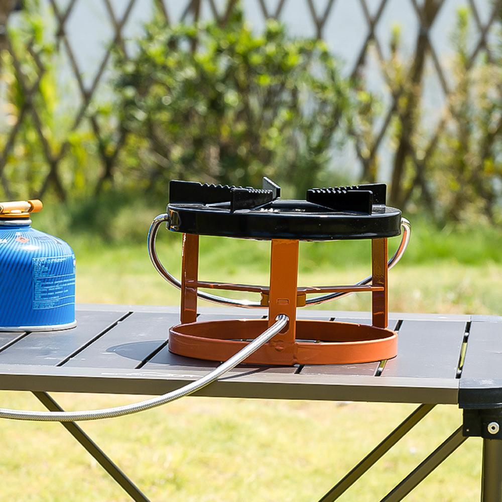 2700W Camping Gas Stove Portable Outdoor Cooking Stove Gas Burner Mobile Kitchen for Camping Hiking Backpacking Picnic
