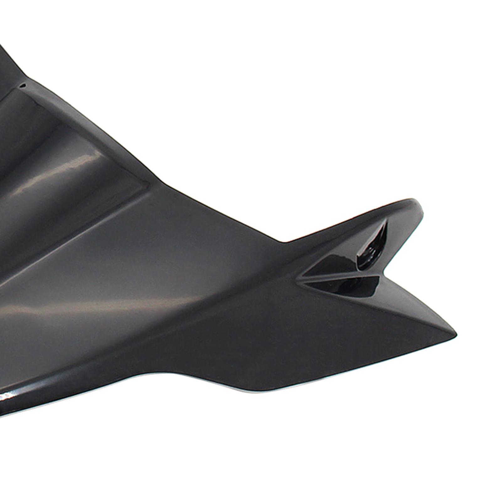 Front Windshield Beak Nose Extension Extender Cover Cowl Protection Mounting Kit, Mudguard Wind Defector Fit for MT09 FZ09