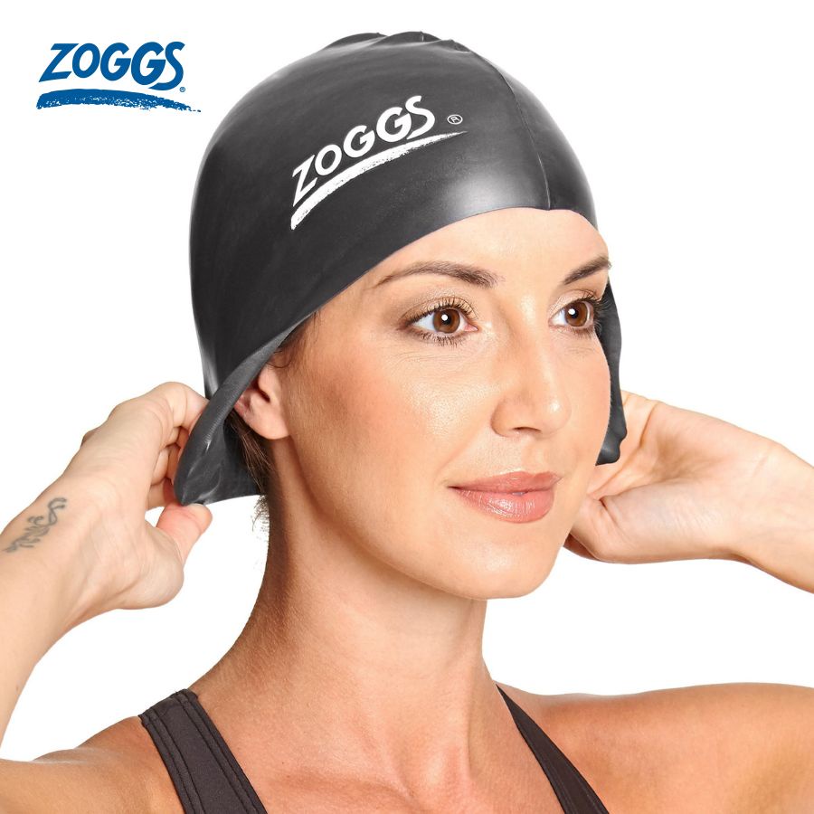 Nón bơi unisex Zoggs Silicone Cap-Plain - 300771