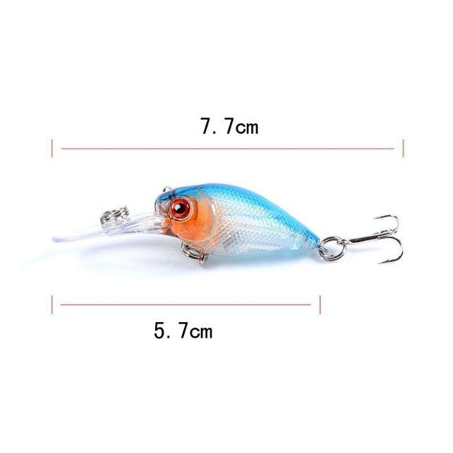 Mồi câu lure crack 4.7gr- 5.7cm