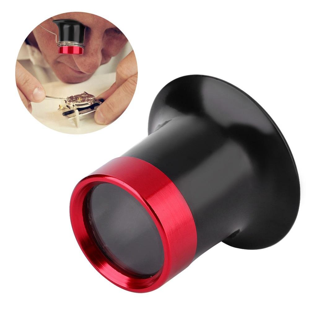 Xem Glass Watchmark, sửa chữa Watchaker, 10 lần, xử lý đồng hồ cho kính, ống kính cho thợ kim hoàn và áo canh
