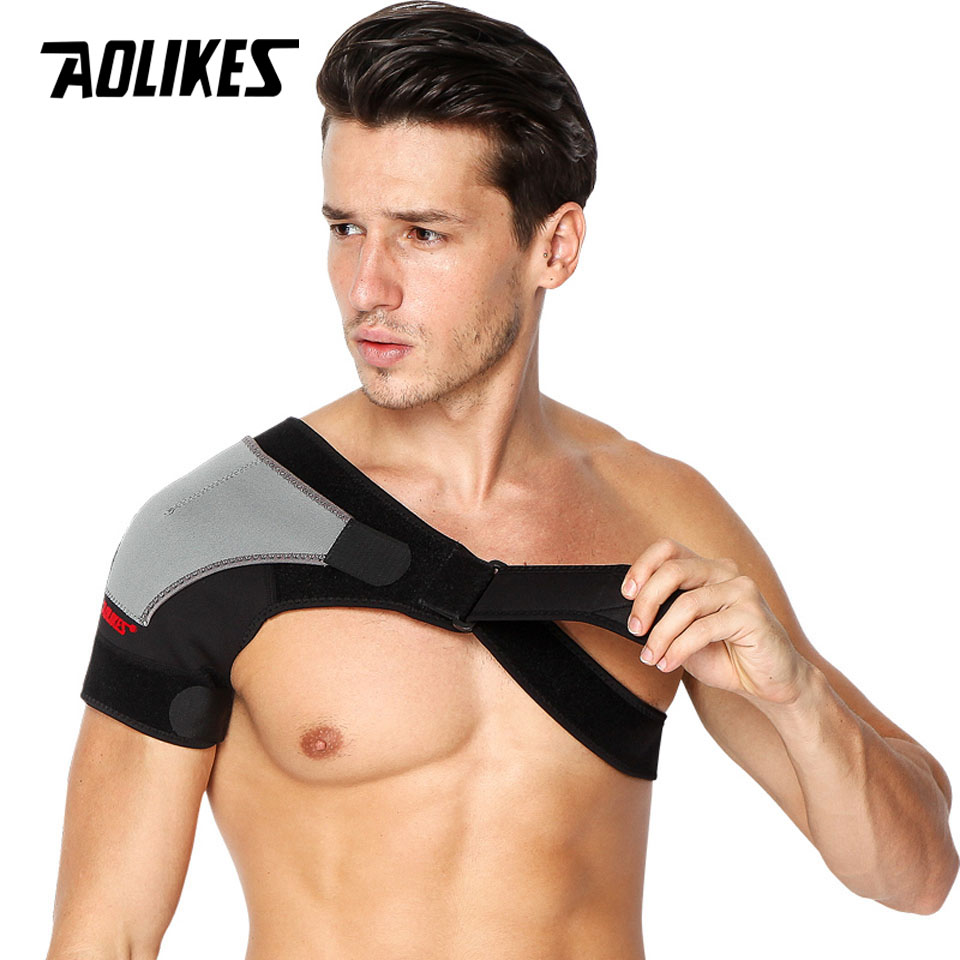 Đai bảo vệ cố định khớp vai AOLIKES A-1697 Adjustable Sport Shoulder Support