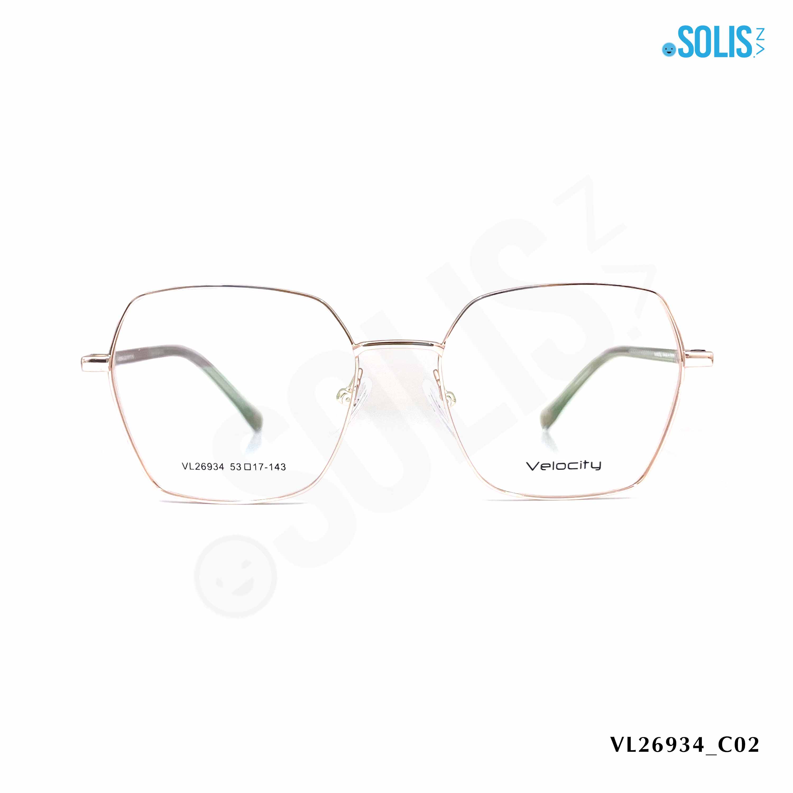 Gọng kính KL Velocity VL26934 - KÍNH KIM LOẠI HIỆU VELOCITY VL26934 KÍCH THƯỚC 53-17-143