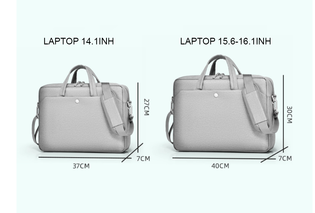 Túi xách túi chống sốc cho laptop 14.1inh và 15.6-16.1 inh cao cấp phong cách mới