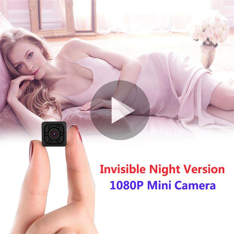 Sq11 Hd 1080p Mini Camera 6 Leds Night Vision Wide View Built-in Mic Portable Camera