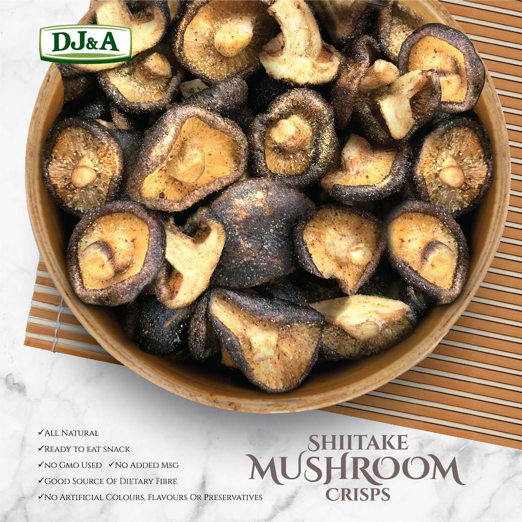 Nấm hương sấy giòn DJ&A Úc - 65g