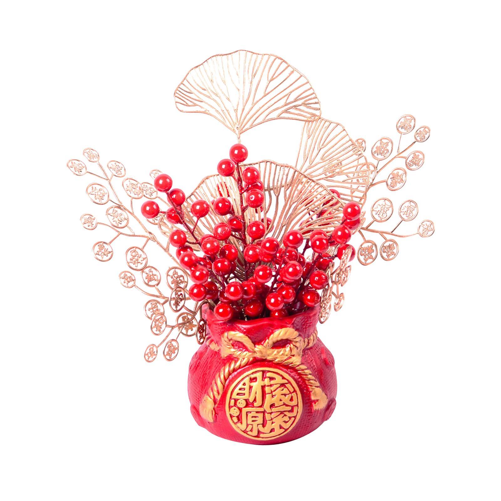 Traditional Chinese New Year Pendant Photo Prop for New Year Party Ornament