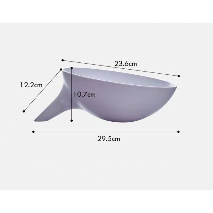 Rổ Rửa Rau Thông Minh Có Vòi Ráo Nước, Phễu Rửa Hoa Quả Thoát Nước Nhựa ABS Đồ Dùng Nhà Bếp Thông Minh
