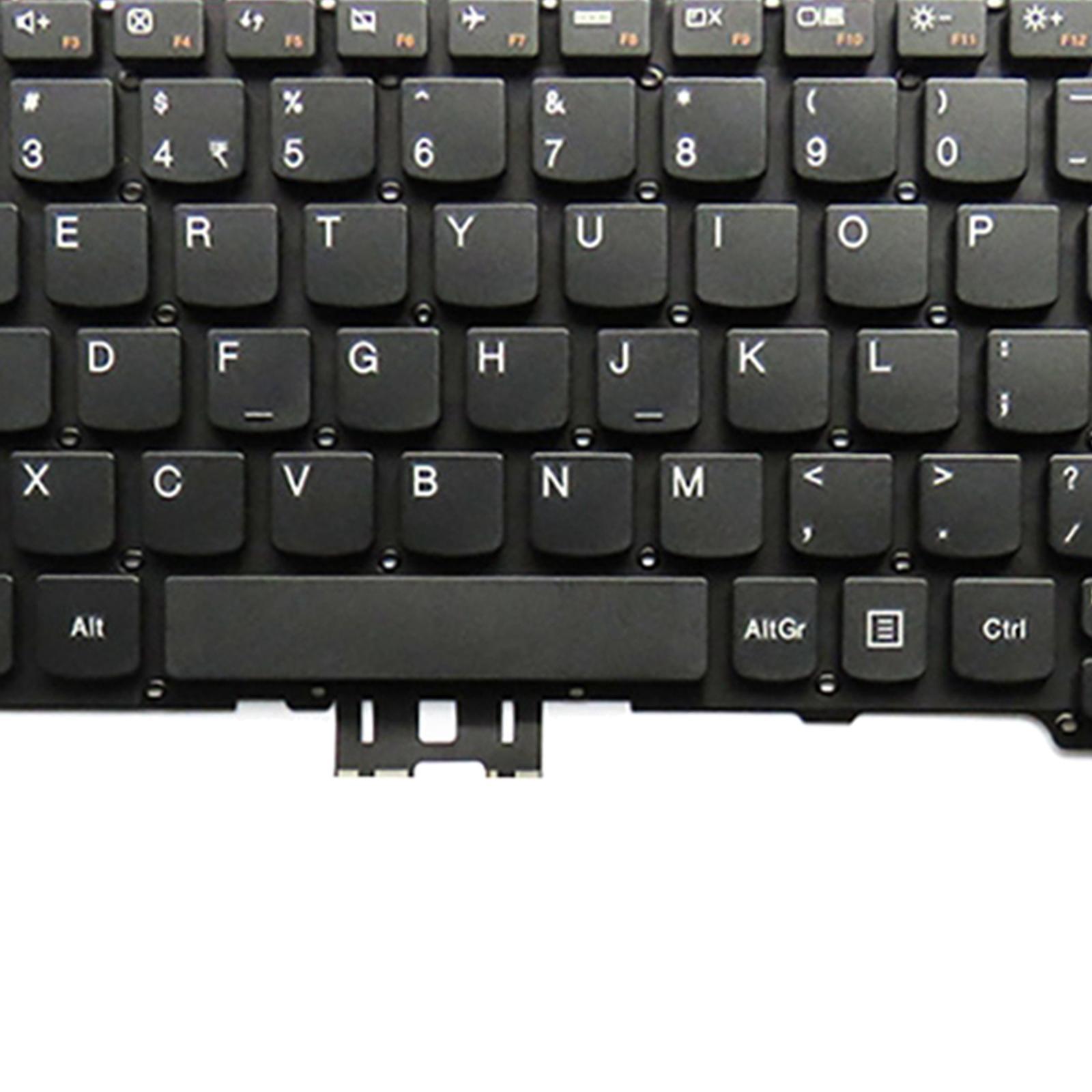 New Replacement Keyboard US Layout Fit for Lenovo Yoga 300-11IBR Black