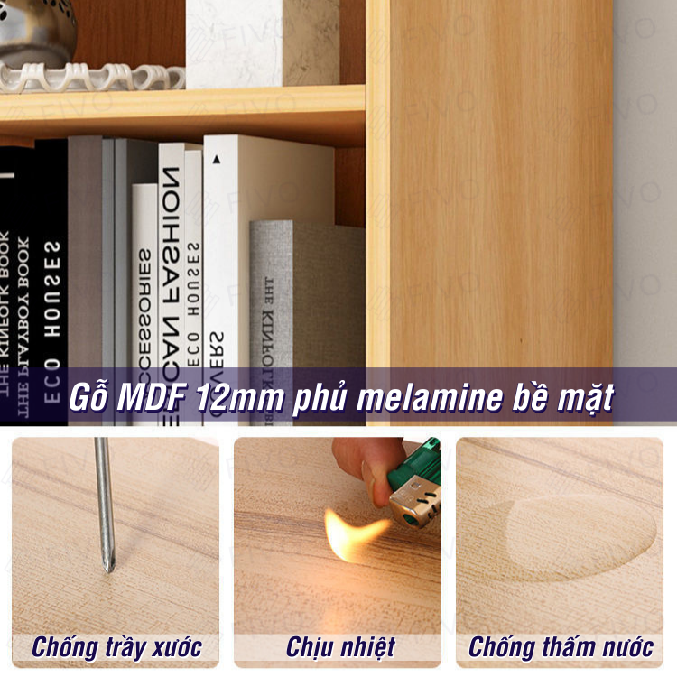 Tủ Đầu Giường Hiện Đại Lắp Ráp FIVO Mã FT18 Có Ray Kéo - Nội Thất Thông Minh Đem đến Sự Sang Trọng Và Vẻ Đẹp Tinh Tế Cho Phòng Ngủ