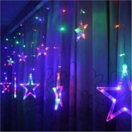 Bộ đèn thả ngôi sao siêu xinh 6 bóng lớn 6 bóng nhỏ