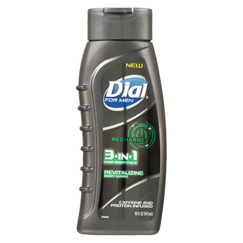 Sữa tắm gội Nam Dial ReCharge 473ml - USA