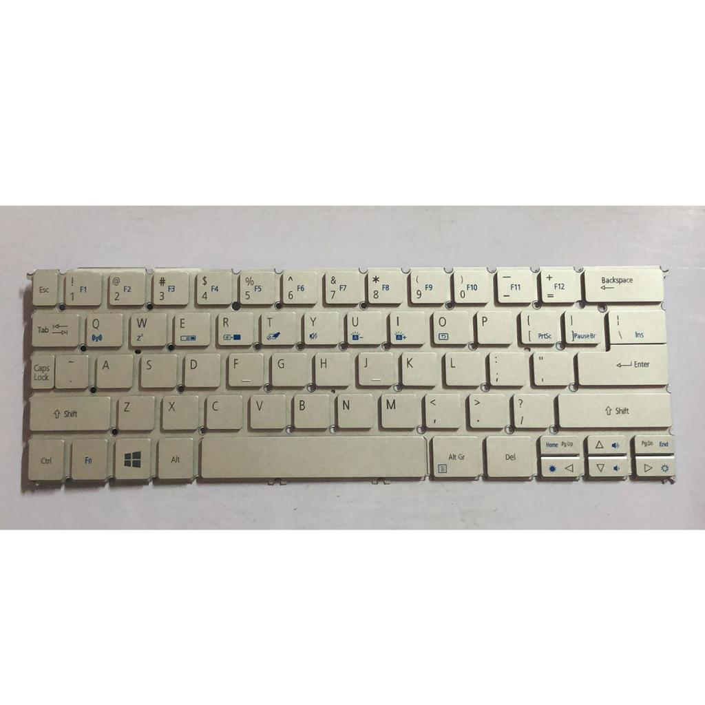US English Replacement Keyobard White Color for Aspire P3-131 P3-171 Laptop