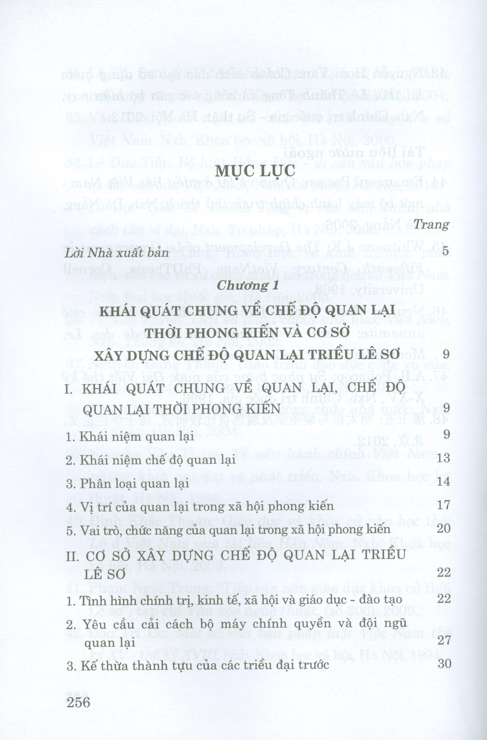 Chế Độ Quan Lại Triều Lê Sơ (1428-1527) Và Những Giá Trị Tham Khảo Cho Cải Cách Chế Độ Công Vụ, Công Chức Ở Việt Nam Hiện Nay