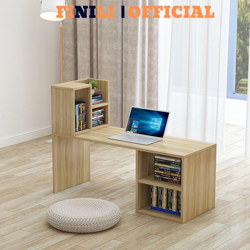 Bàn làm việc trang điểm ngồi bệt FINILI đẹp tiết kiệm không gian FNLO92