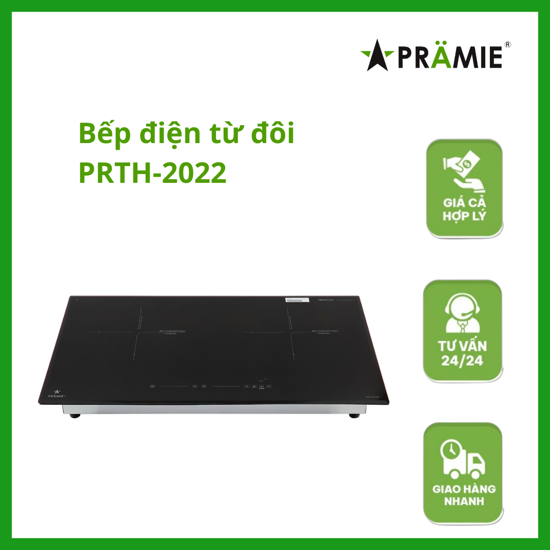 Bếp điện từ đôi Pramie PRTH - 2022_Hai Từ_Hàng nhập khẩu Thái Lan