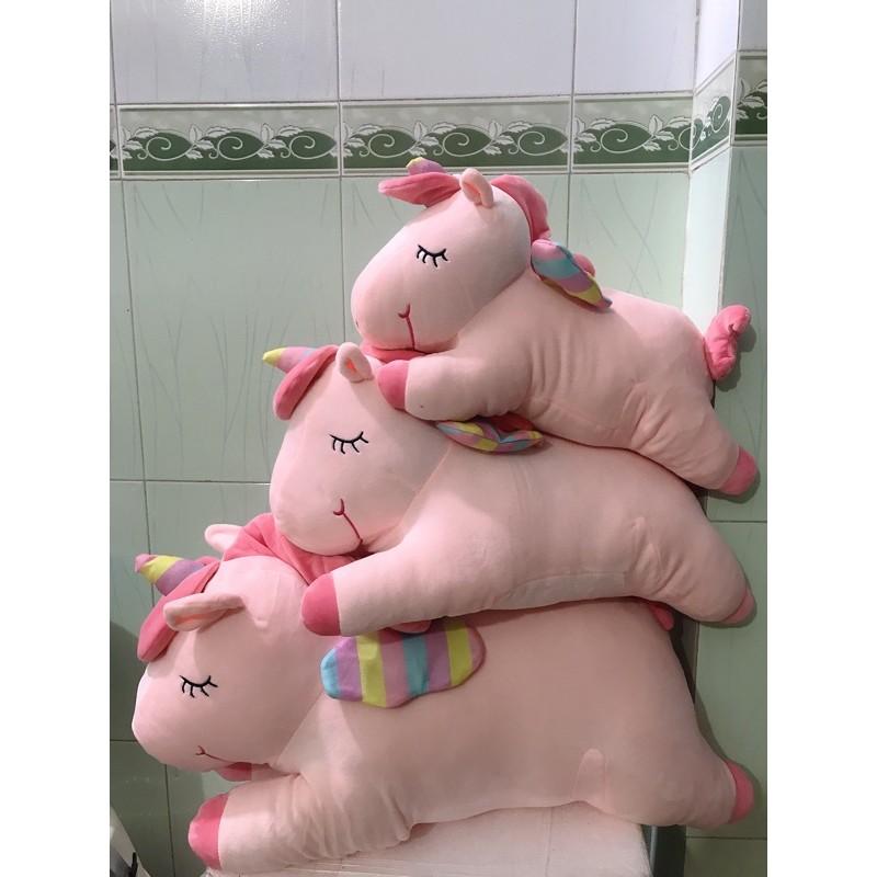 Gấu Bông Ngựa Unicorn, Kỳ Lân 1 Sừng Cao Cấp, Quà tặng cho bé