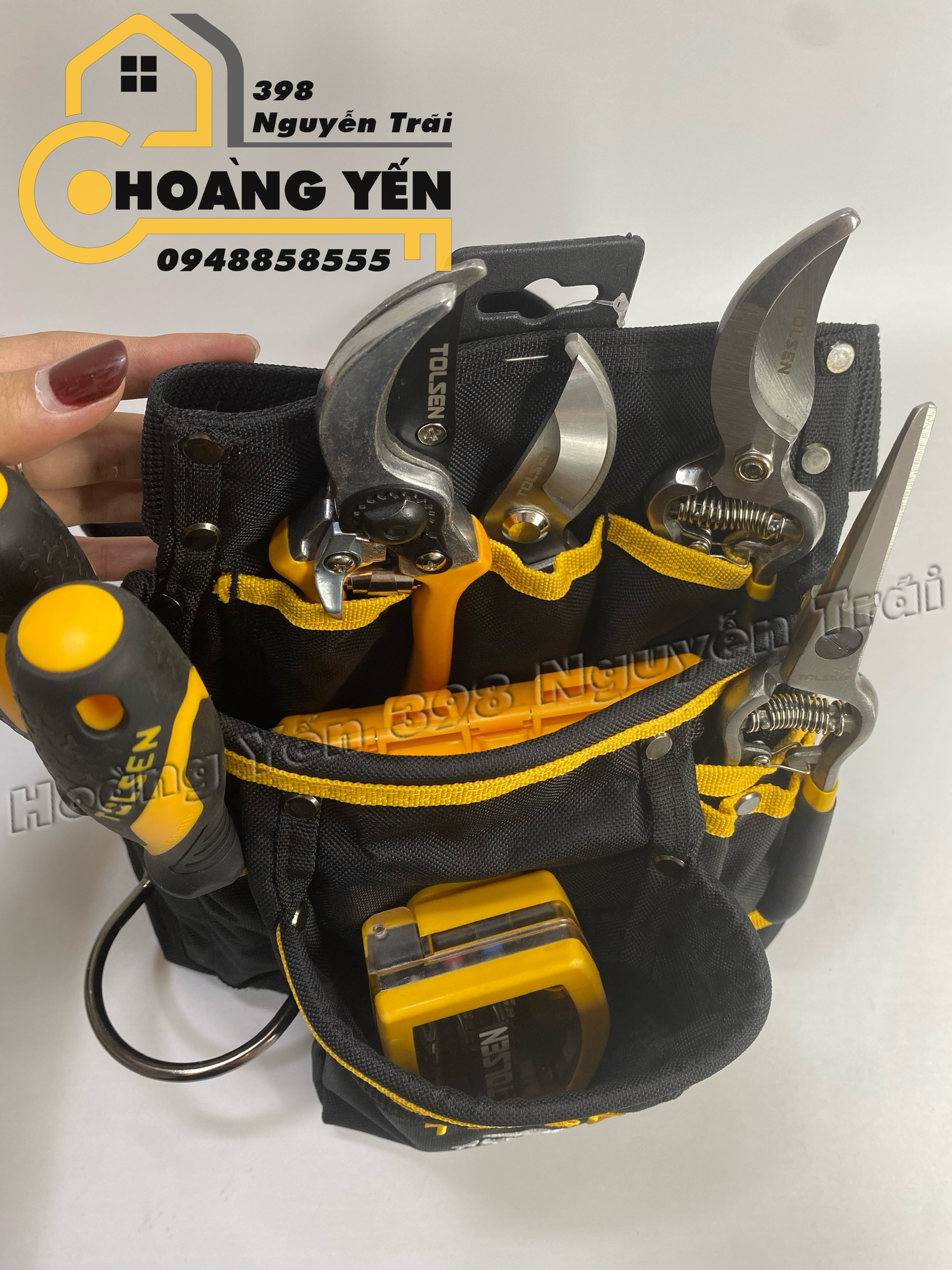 Túi Đựng Đồ Nghề Tolsen 80120 - Đen