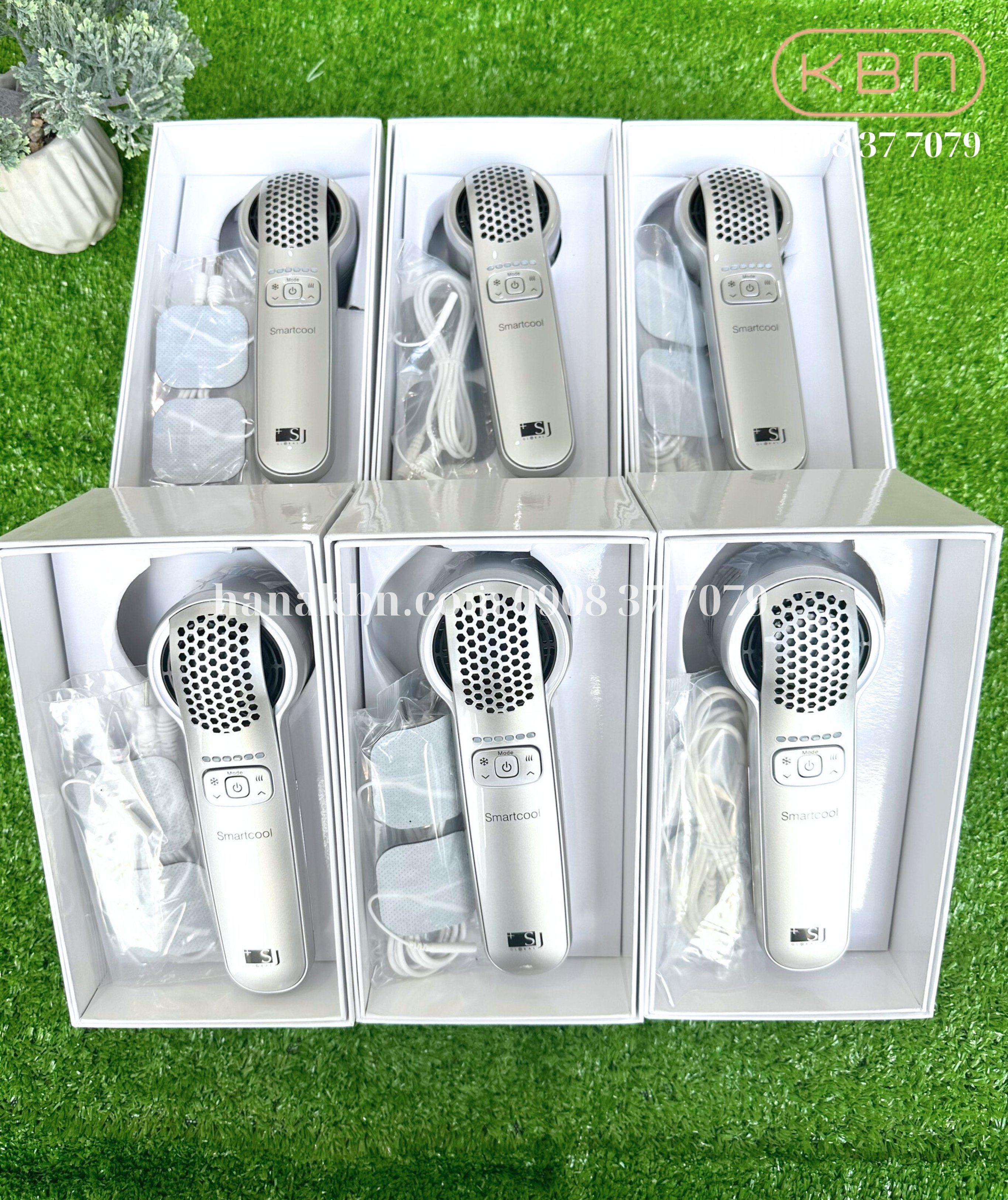 Máy Điện Di Tinh Chất Nóng Lạnh Smart Cool Hàn Quốc, Máy Massage Nâng cơ Mặt, Chăm Sóc Da - Chính hãng, bảo hành, bao đổi trả