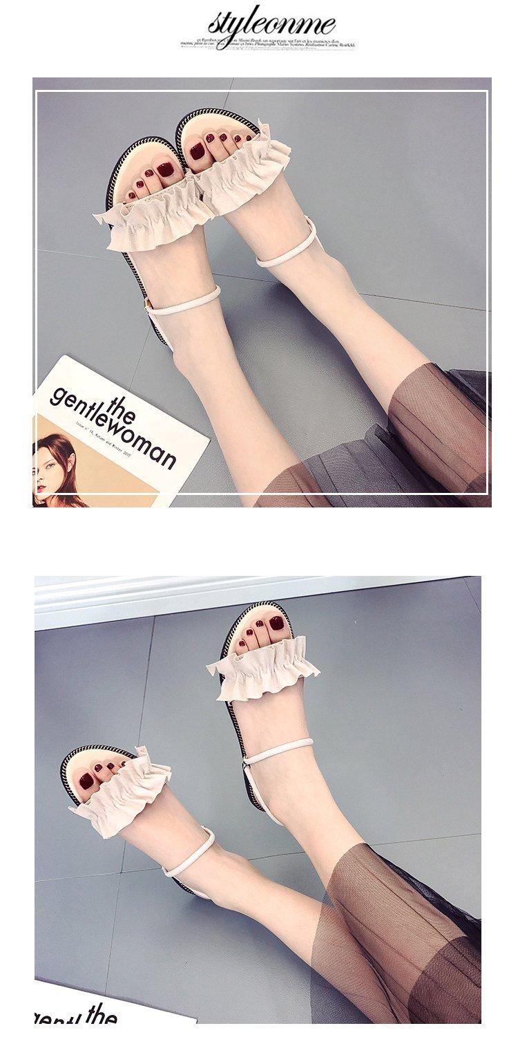 Summer Fashion Two Open Toe Sandals Flat Shoes for Women