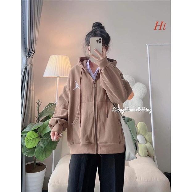 Áo khoác nỉ cotton logo người bắt bóng H2A887