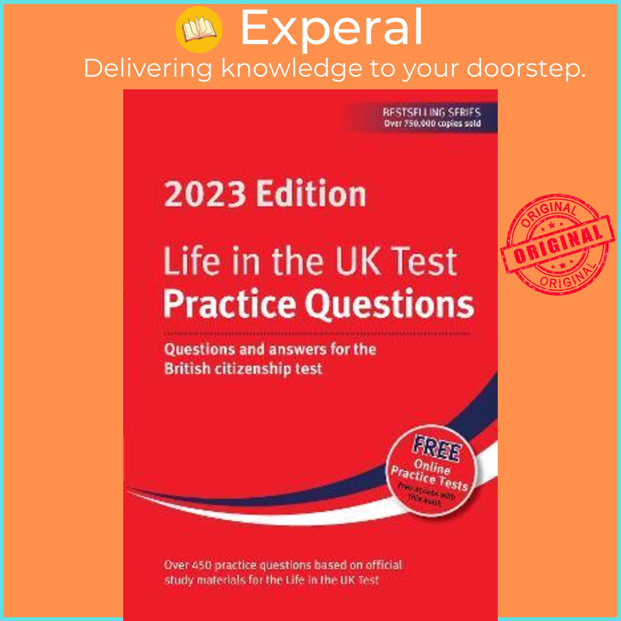 Sách - Life in the UK Test: Practice Questions 2023 : Questions and answers for  by Henry Dillon (UK edition, paperback)