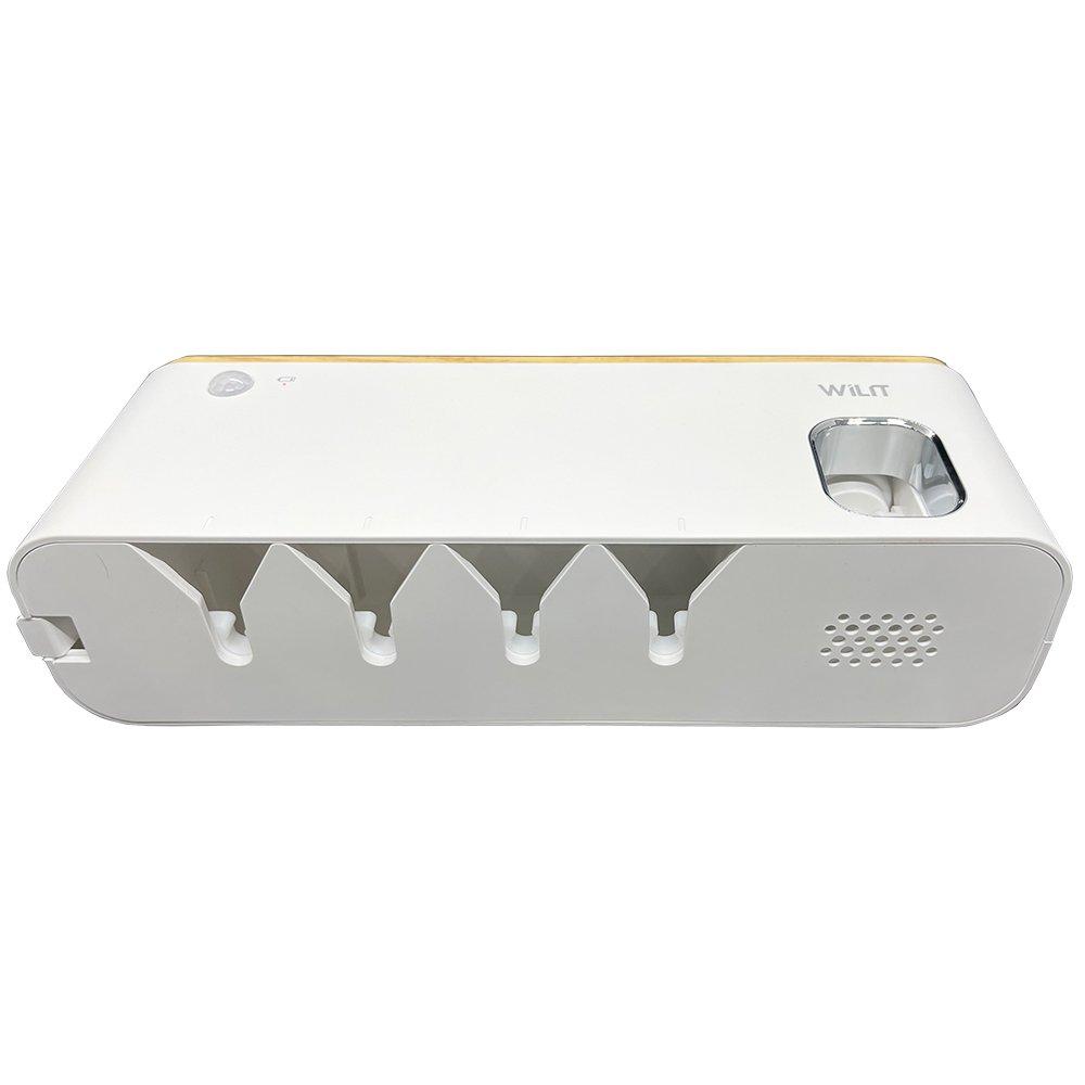 Máy Tiệt Trùng Bàn Chải Đánh Răng Thông Minh WILIT UVC07, Chất Liệu Nhựa BPA An Toàn Cho Sức Khỏe, Nhập Đức