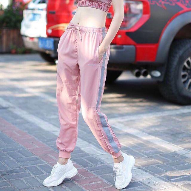 Quần jogger kaki phản quang