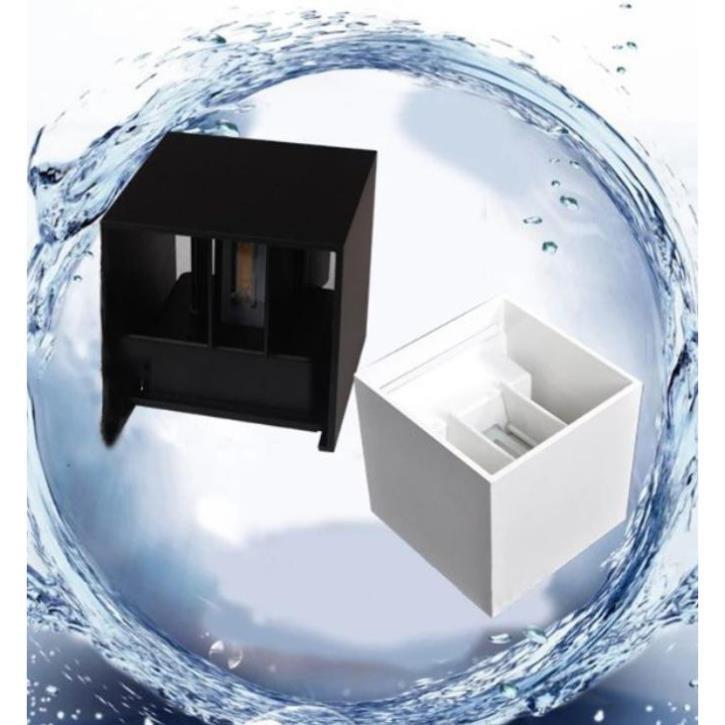 ĐÈN HẮT TƯỜNG CHỈNH HƯỚNG 2 ĐẦU VUÔNG 6W