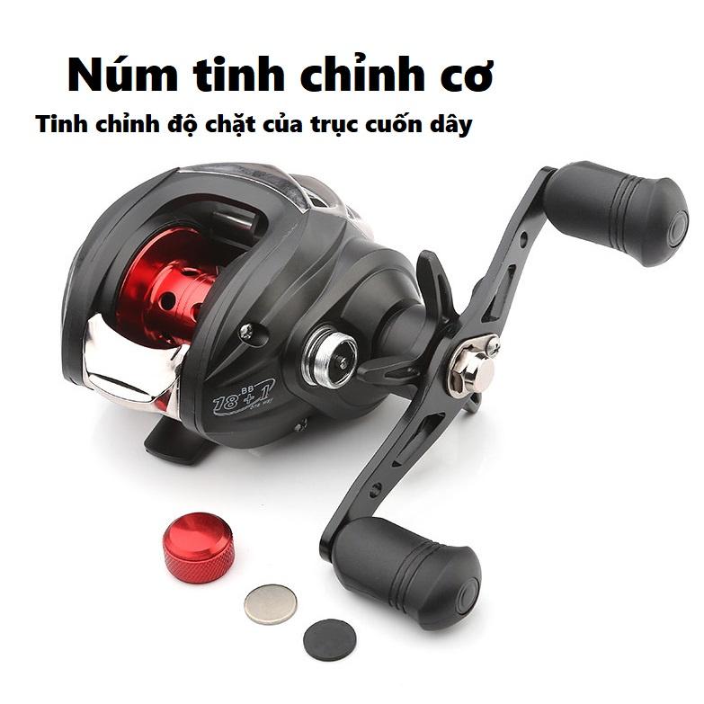 Máy Câu Ngang Tay Trái Tay Phải YOWAGO Hồ Phong Cấp - Sanami Fishing Store Chuyên Dùng Câu Lure Sông,Hồ Tự Nhiên