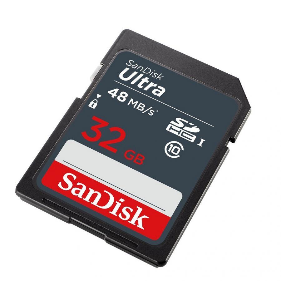 Thẻ nhớ Micro SD 32GB Sandisk ultra class 10 48MB/s