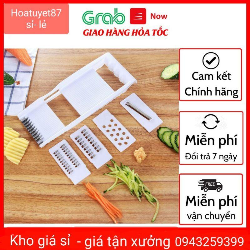 Bộ Gọt Bào Củ Quả 5 In 1 - Chất Liệu Lúa Mạch Cao Cấp loại 1