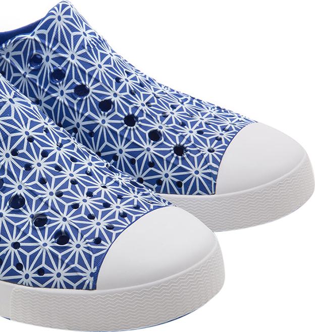 Giày Slipon Unisex Native AD JEFFERSON PRINT UV BLUE/ SHELL WHITE/ ASANOHA