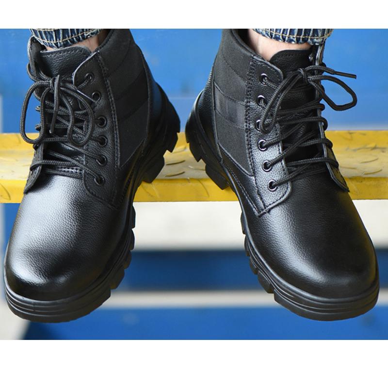 Giày Bảo Hiểm Lao Động Mùa Đông Giày Bảo Hộ Lao Động Nam Chống Đập, Chống Đâm Thủng Và Chống Lạnh Giày Bảo Hộ Lao Động