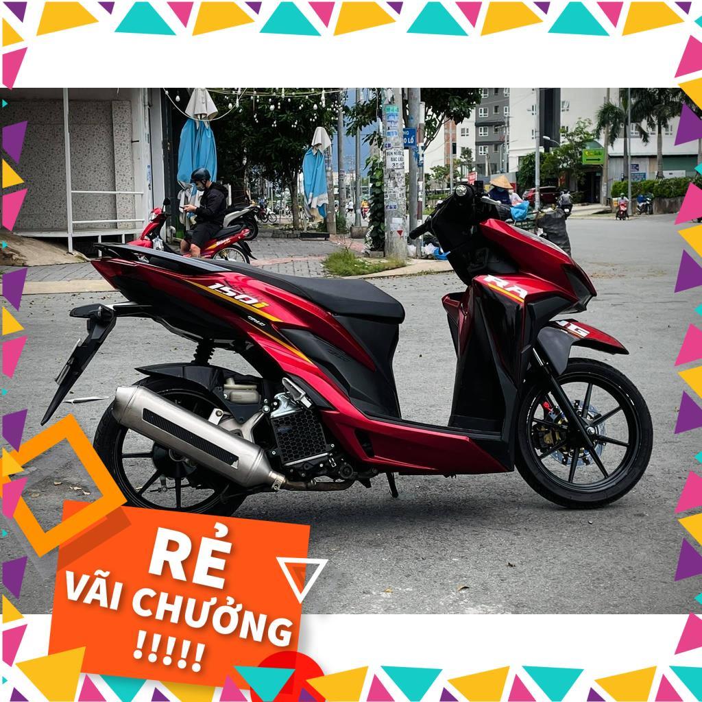 Tem Rời Vario 150 Mẫu Chữ Racing Đỏ Đen Trắng