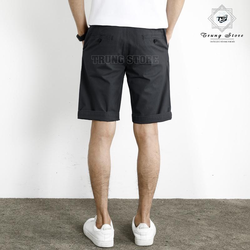 Quần Short Kaki FORM RỘNG Quần Ngố Kaki Vải Co Giãn Cực Tốt, Không Nhăn, Thấm Hút Mồ Hôi Tốt