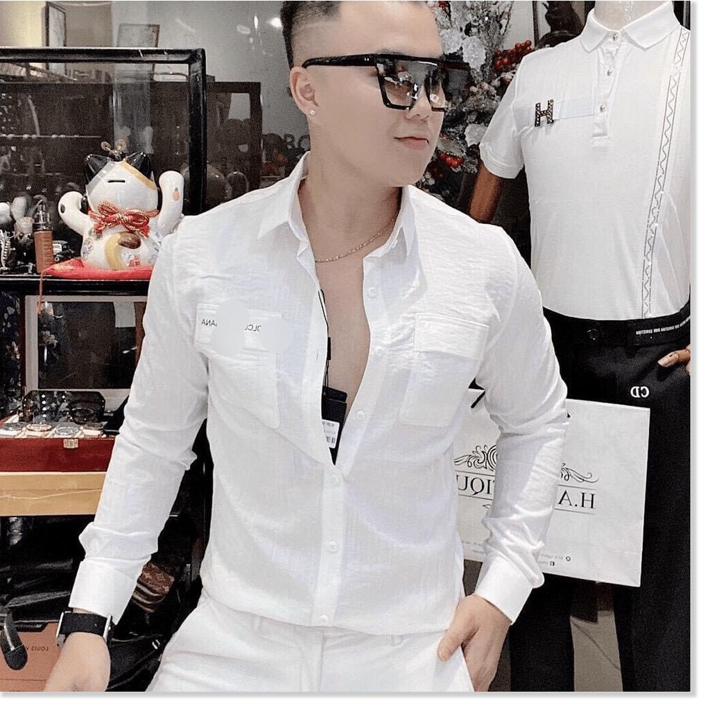 ÁO SƠ MI NAM TAY DÀI SIÊU ĐẸP , NGẦU , CHẤT CHO ANH EM KME FASHION