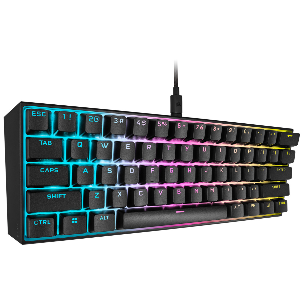 Bàn Phím Cơ Corsair K65 RGB MINI - Hàng Chính Hãng