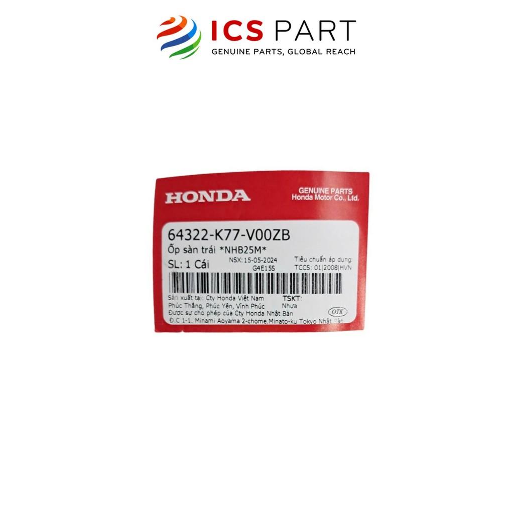 Ốp Cạnh (Thanh Cạnh) Trái HONDA Sh 125 / Sh 150 Đen Nhb25M (64322K77V00ZB)