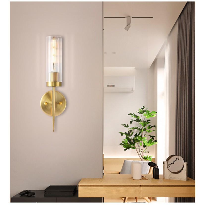 Đèn tường trang trí nội thất sang trọng, độc đáo kèm bóng LED