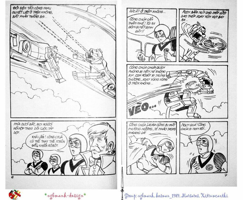 dũng sĩ hesman chapter 3 5