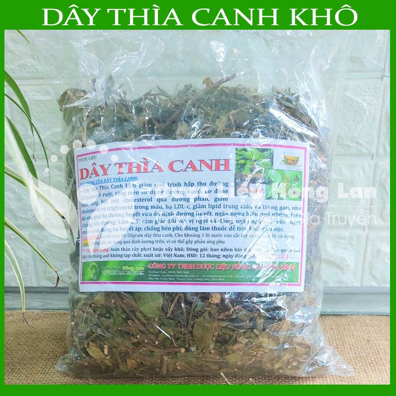 Dây Thìa Canh khô sạch đóng gói 500gram