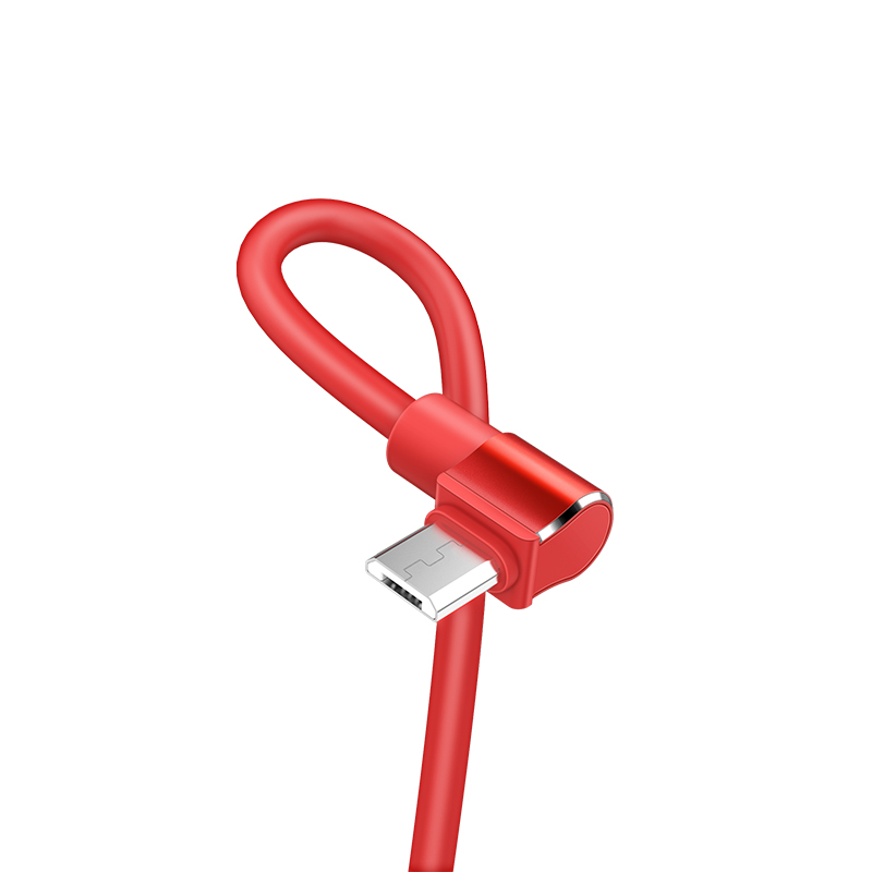 Cáp MicroUSB góc L Hoco U37