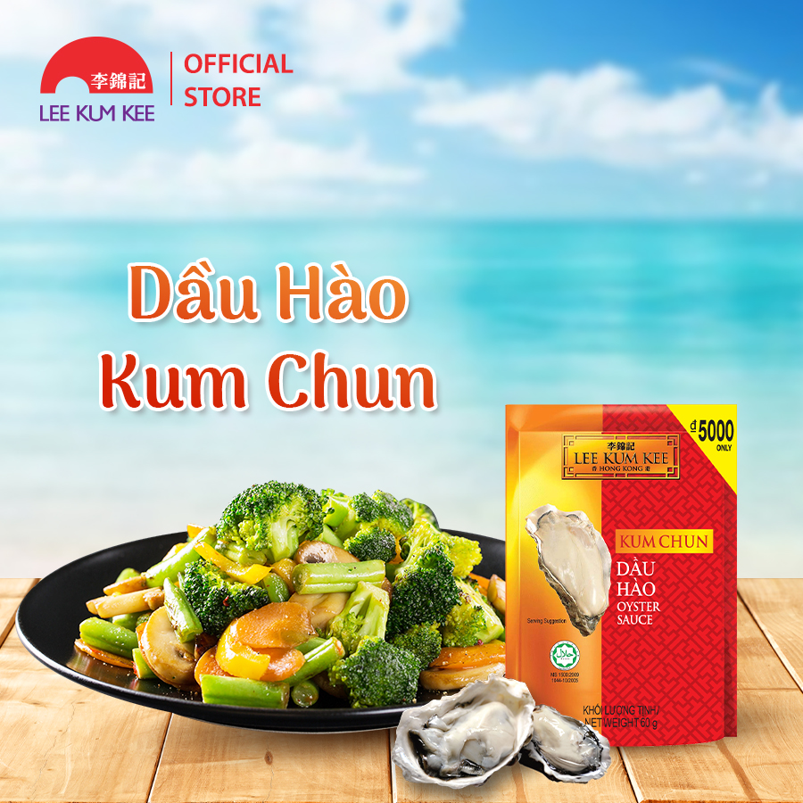 Combo 5 gói Dầu hàu Kum Chun 60g Lee Kum Kee