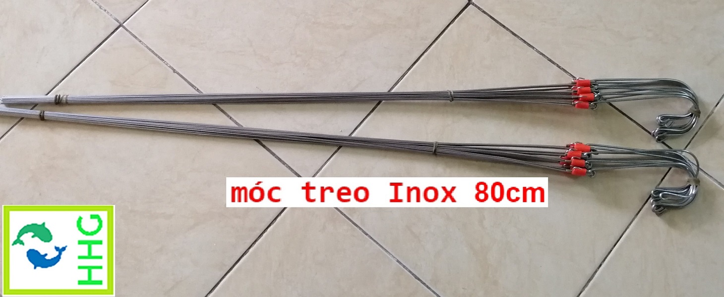 10 MÓC INOX 80CM TREO CHẬU SIÊU BỀN!!!