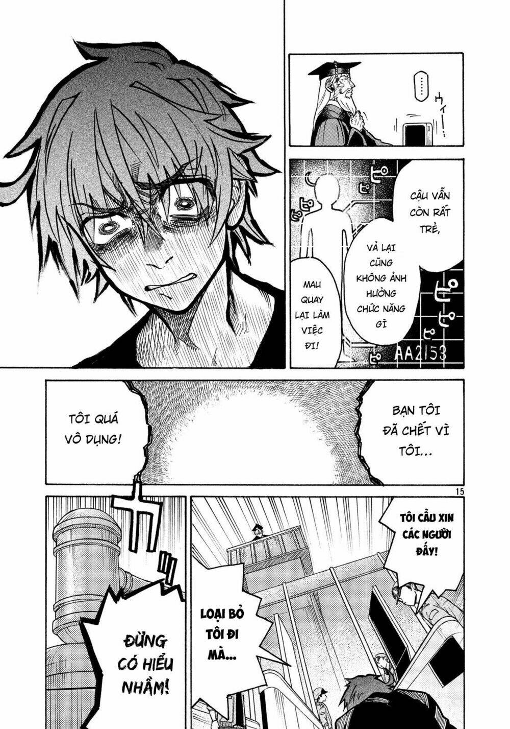 biệt đội tế bào black - hataraku saibou black chapter 8 15