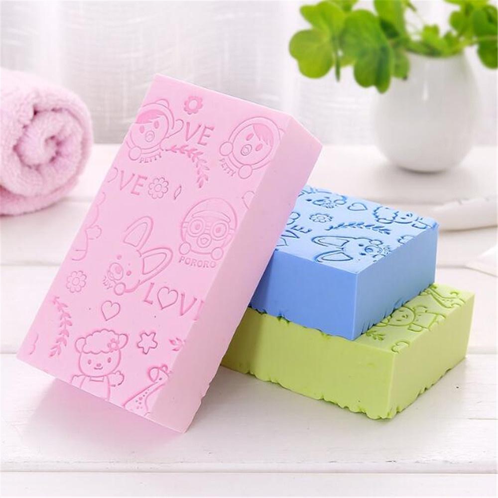 Soft Body Scrubber Bath Shower Exfoliating Scrub Sponge Body Scrub Skin Cleaner Pad SPA Brush Bathing Tools Bathroom Accessories 1Pcs