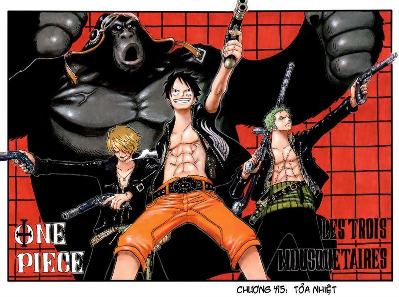 đảo hải tặc - one piece chapter 415 1